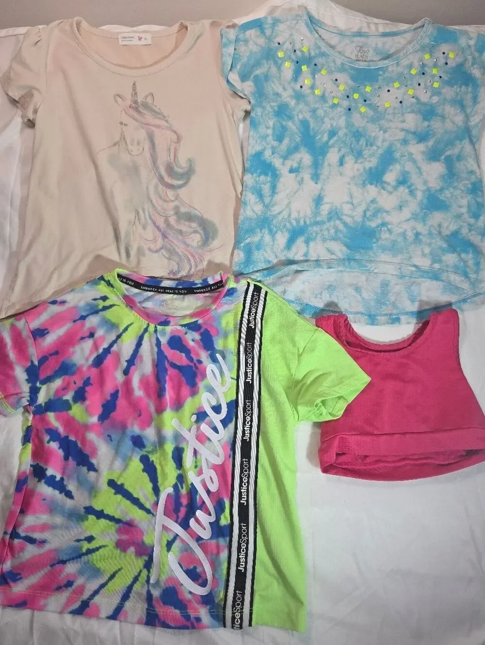Bundle of Girls Size 5 Tees & Tops – Mixed Brands